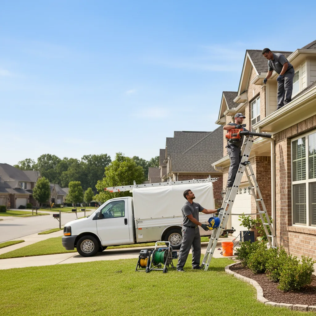 Home Gutter Service in Mcleod, TX near me